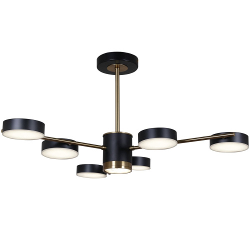 Потолочная светодиодная люстра Reluce 06369-0.3-06 COP+BK