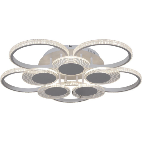 Потолочная светодиодная люстра Reluce 05883-0.3-5+5C WH