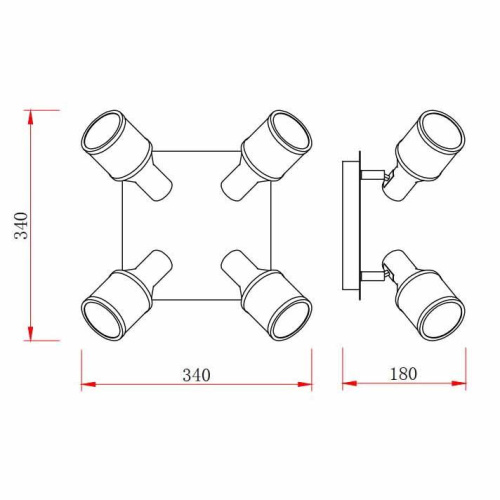 Спот Rivoli Elektra 7046-704 Б0047284