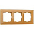 Рамка Werkel Favorit на 3 поста бронзовый WL01-Frame-03 4690389098628