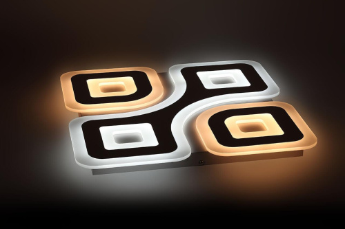 Потолочный светодиодный светильник ЭРА SPB-6 Geo 4 RC 140