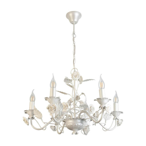 Подвесная люстра Toplight Lynda TL5910D-05WH