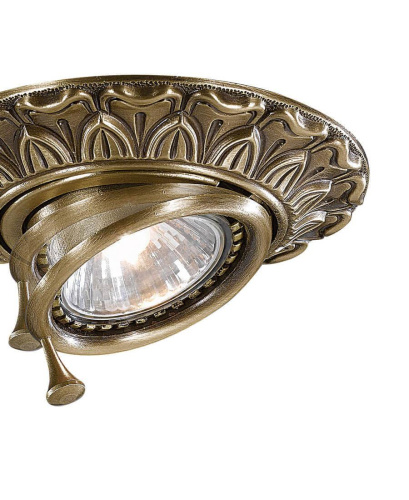 Встраиваемый светильник Reccagni Angelo SPOT 1085 bronzo