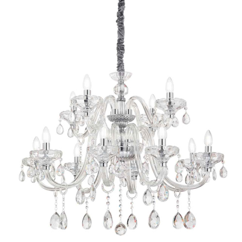Подвесная люстра Ideal Lux Continental SP12 207483 Подвесная люстра Ideal Lux Continental SP12 207483