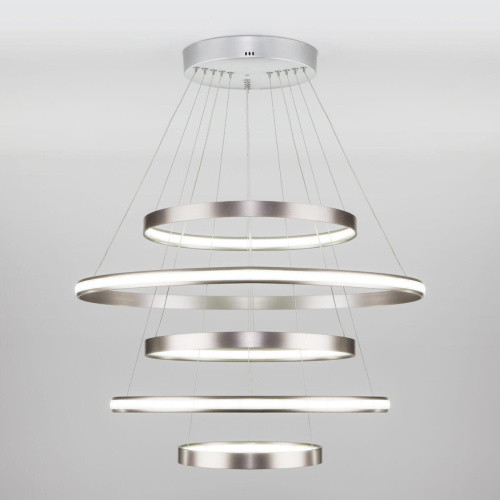 Подвесной светильник Eurosvet 90179/5 сатин-никель