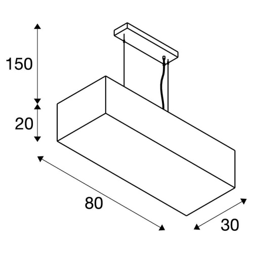 Подвесной светильник SLV Accanto 1002946