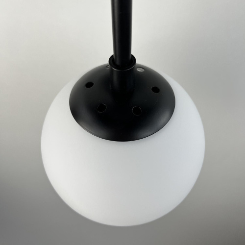 Бра Modo 2 Globes Black And White Glass By Imperiumloft