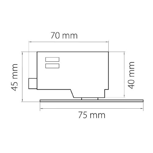 Адаптер для шинопровода Lightstar Asta 594060