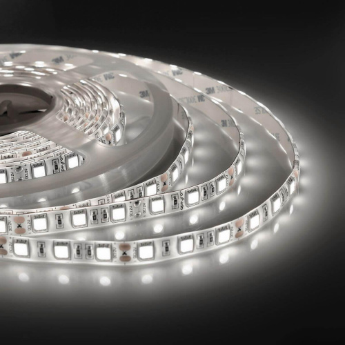 Светодиодная влагозащищенная лента Apeyron 14,4W/m 60Led/m 5050SMD дневной белый 5M 00-144 Светодиодная влагозащищенная лента Apeyron 14,4W/m 60Led/m 5050SMD дневной белый 5M 00-144