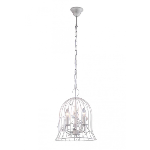 Подвесная люстра Arte Lamp Gabbia A1878SP-3WG Подвесная люстра Arte Lamp Gabbia A1878SP-3WG