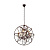 Подвесная люстра Loft IT Foucaults Orb Crystal Loft1897/8