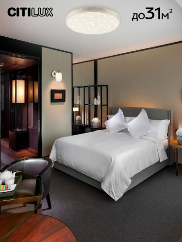 Потолочный светодиодный светильник Citilux Альпина Смарт CL718A100G