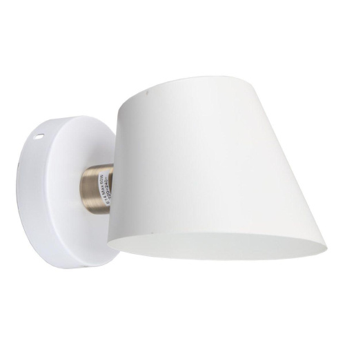 Бра IMEX MD.9130-1-W WH+AB Бра IMEX MD.9130-1-W WH+AB