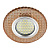 Встраиваемый светильник Fametto Luciole DLS-L143 Gu5.3 Glassy/Light Tea