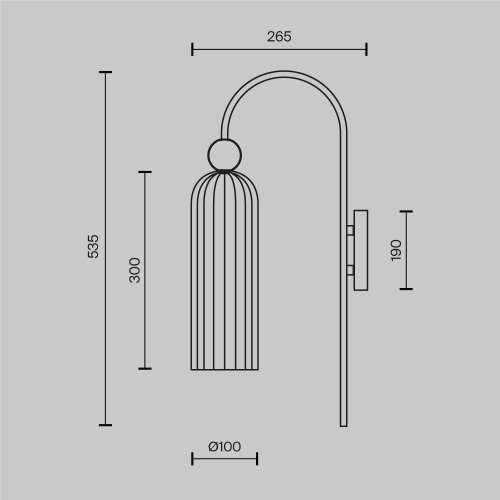 Бра Maytoni Antic MOD302WL-01W Бра Maytoni Antic MOD302WL-01W