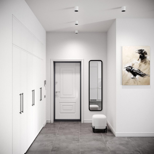 Накладной светодиодный светильник Elektrostandard Orson 25034/LED 10W 4200K белый/чёрный жемчуг a062929 Накладной светодиодный светильник Elektrostandard Orson 25034/LED 10W 4200K белый/чёрный жемчуг a062929