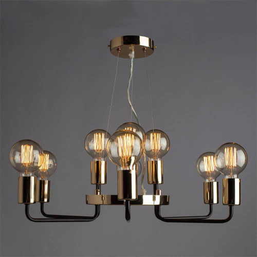 Подвесная люстра Arte Lamp Gelo A6001LM-9BK