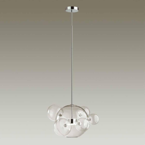 Подвесной светодиодный светильник Odeon Light Bubbles 4802/12LB