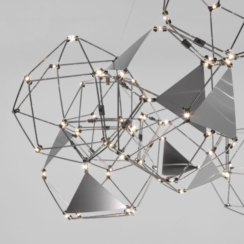 Подвесной светодиодный светильник Eurosvet Uma 90369/12 черный жемчуг Подвесной светодиодный светильник Eurosvet Uma 90369/12 черный жемчуг