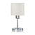Настольная лампа Escada Denver 1109/1 Chrome/Beige
