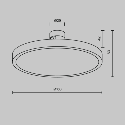 Трековый светильник Technical TR153-1-10W3K-BS Трековый светильник Technical TR153-1-10W3K-BS