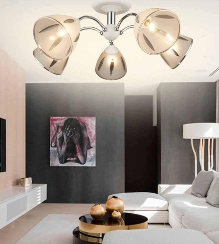 Потолочная люстра Seven Fires Ayna WD3521/5C-WT-CR-WT