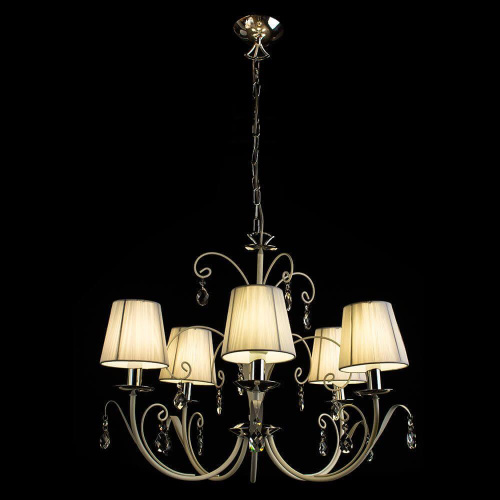 Подвесная люстра Arte Lamp Romana Snow A1743LM-5WH Подвесная люстра Arte Lamp Romana Snow A1743LM-5WH