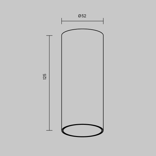 Потолочный светильник Technical C056CL-L12B3K-W-B Потолочный светильник Technical C056CL-L12B3K-W-B