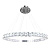Подвесной светодиодный светильник Loft IT Tiffany 10204/1000 Chrome