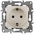 Розетка ЭРА 12 2P E Schuko со шторками 16A 250V 12-2102-02 Б0014688