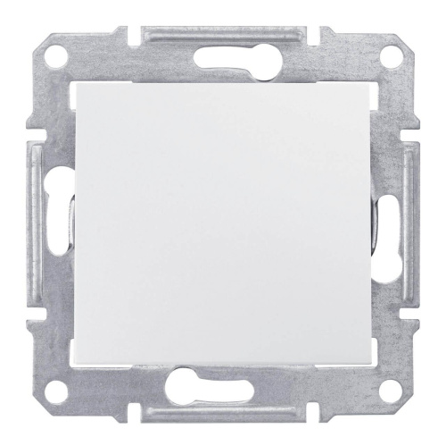 Выключатель одноклавишный 2P Schneider Electric Sedna IP44 10A 250V SDN0200321
