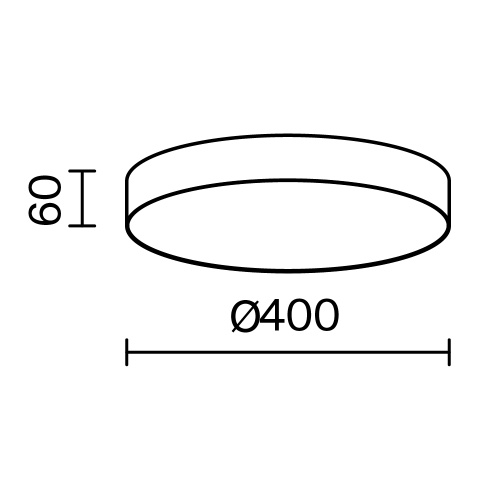 Потолочный светильник Technical C032CL-45W3K-RD-MG