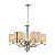 Подвесная люстра Lumien Hall Адельфия LH1047/6P-NK-WT