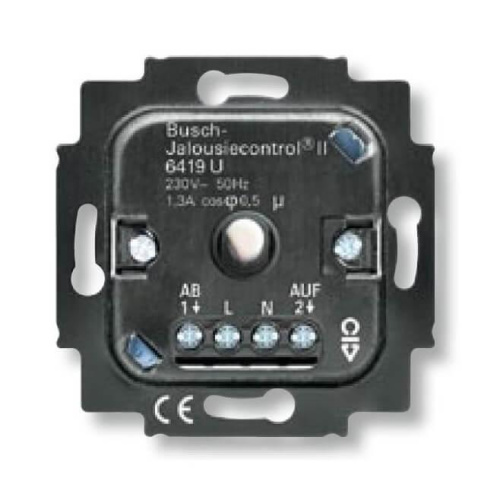 Выключатель жалюзи электронный Busch-Jalousiecontrol ABB BJE с таймером 2CKA006410A0390 Выключатель жалюзи электронный Busch-Jalousiecontrol ABB BJE с таймером 2CKA006410A0390