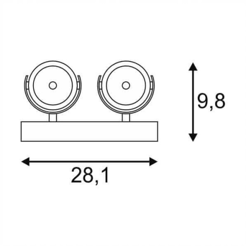 Светодиодный спот SLV Kalu Floor 2 Led 147671