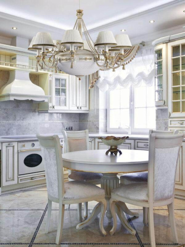 Подвесная люстра Kutek Roma Abazur ROM-ZW-8+1 (BZ/A)