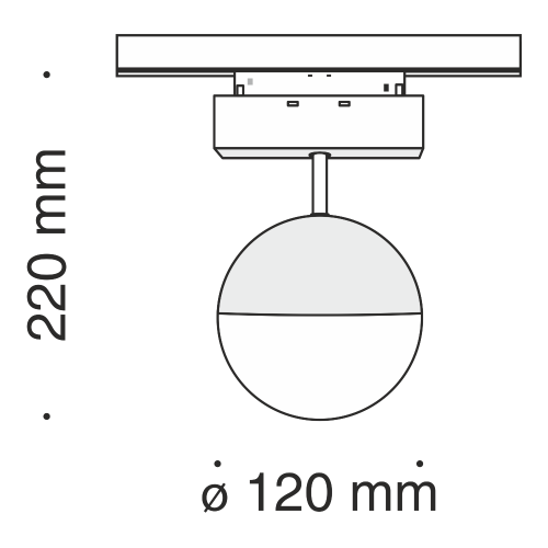 Трековый светодиодный светильник Maytoni Track lamps TR017-2-10W3K-B Трековый светодиодный светильник Maytoni Track lamps TR017-2-10W3K-B