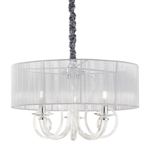Подвесная люстра Ideal Lux Swan SP3 Argento 208497 Подвесная люстра Ideal Lux Swan SP3 Argento 208497