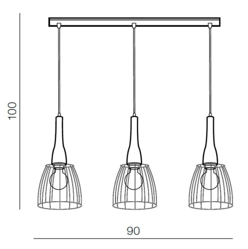 Подвесной светильник Azzardo Terata AZ2949