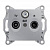 Розетка TV/R/SAT проходная Schneider Electric Sedna 4dB SDN3501460