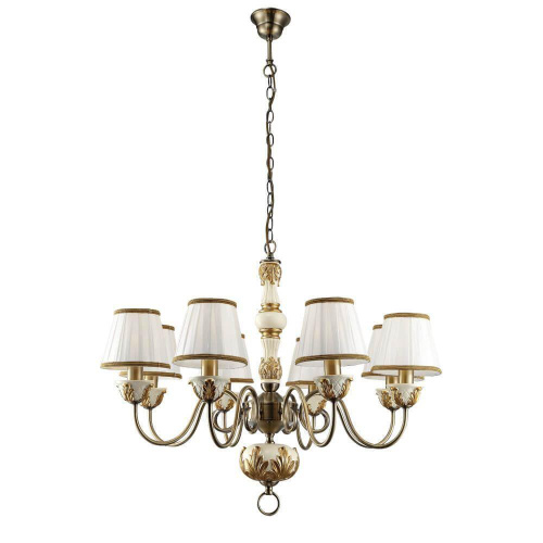 Подвесная люстра Arte Lamp Benessere A9570LM-8WG Подвесная люстра Arte Lamp Benessere A9570LM-8WG