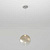 Подвесной светодиодный светильник Eurosvet Wonder 50230/1 Led янтарный