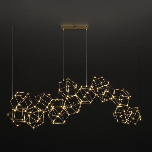 Подвесной светодиодный светильник Eurosvet Uma 90168/14 медь Подвесной светодиодный светильник Eurosvet Uma 90168/14 медь