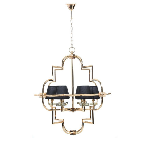 Подвесная люстра Lumina Deco Baltimore LDP 8020-6 GD+BK Подвесная люстра Lumina Deco Baltimore LDP 8020-6 GD+BK