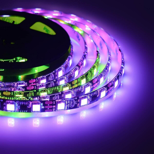 Светодиодная влагозащищенная лента Apeyron 14,4W/m 60Led/m 5050SMD разноцветная 5M 87ЦЛ Светодиодная влагозащищенная лента Apeyron 14,4W/m 60Led/m 5050SMD разноцветная 5M 87ЦЛ
