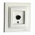 Розетка TV концевая Mono Electric Despina экран белый 102-190005-138