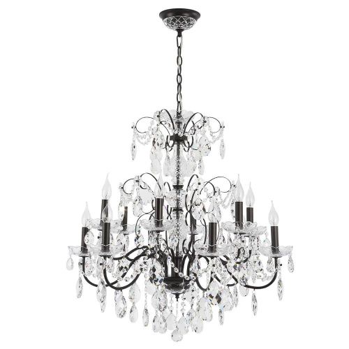 Подвесная люстра Crystal Lux Odelis SP12 Brown Подвесная люстра Crystal Lux Odelis SP12 Brown