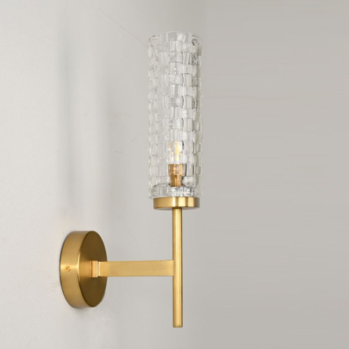 Настенный светильник BRWL7055 antique brass