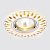 Встраиваемый светильник Ambrella light Desing D5533 W/GD