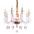 Подвесная люстра Divinare Carl 5124/14 LM-8